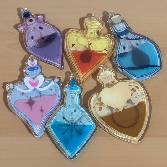 Shaker Keychains